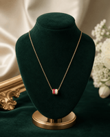Rose Aura 92.5 Sterling Silver Necklace - Zave